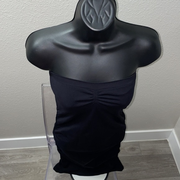 Bebe tube mini black dress with bra size medium - Picture 6 of 7